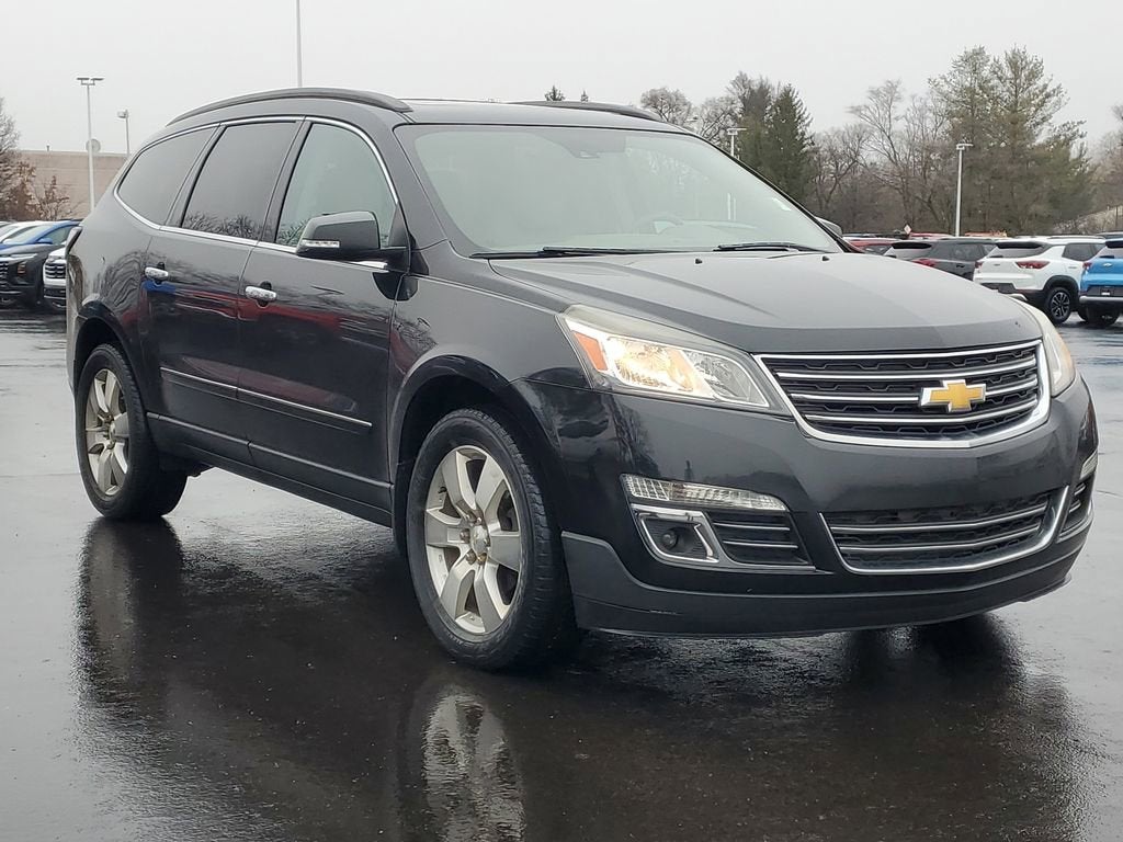 Used 2014 Chevrolet Traverse LTZ with VIN 1GNKVJKD5EJ161310 for sale in Meridian charter Township, MI