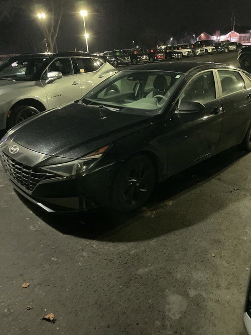 2022 Hyundai Elantra Hybrid Blue