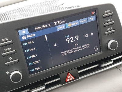 2022 Hyundai Elantra Hybrid Blue