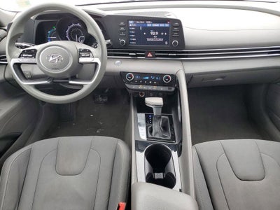 2022 Hyundai Elantra Hybrid Blue