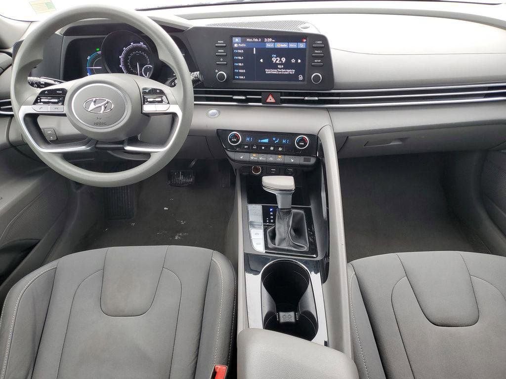 2022 Hyundai Elantra Hybrid Blue