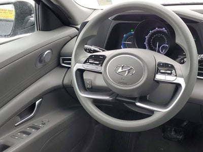 2022 Hyundai Elantra Hybrid Blue