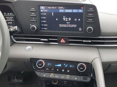 2022 Hyundai Elantra Hybrid Blue