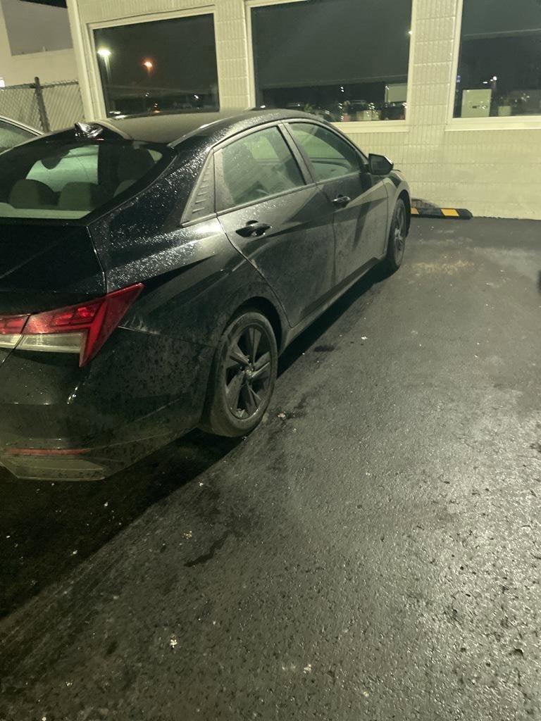 2022 Hyundai Elantra Hybrid Blue