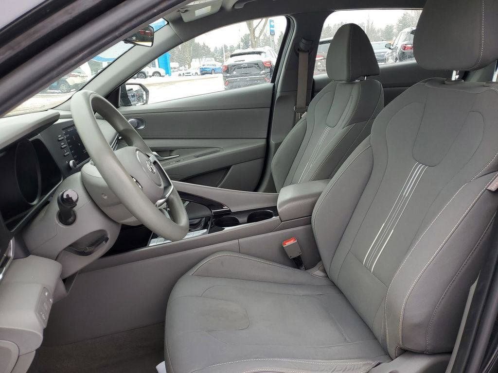 2022 Hyundai Elantra Hybrid Blue