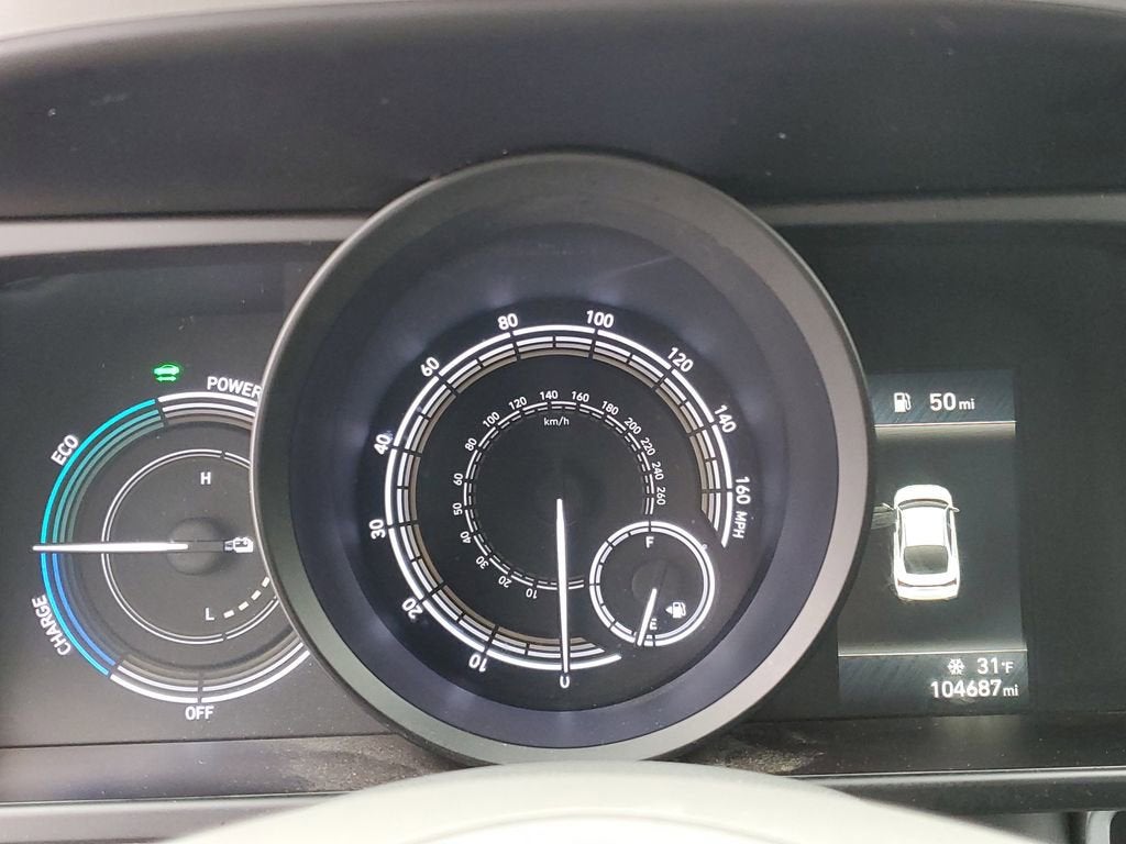 2022 Hyundai Elantra Hybrid Blue