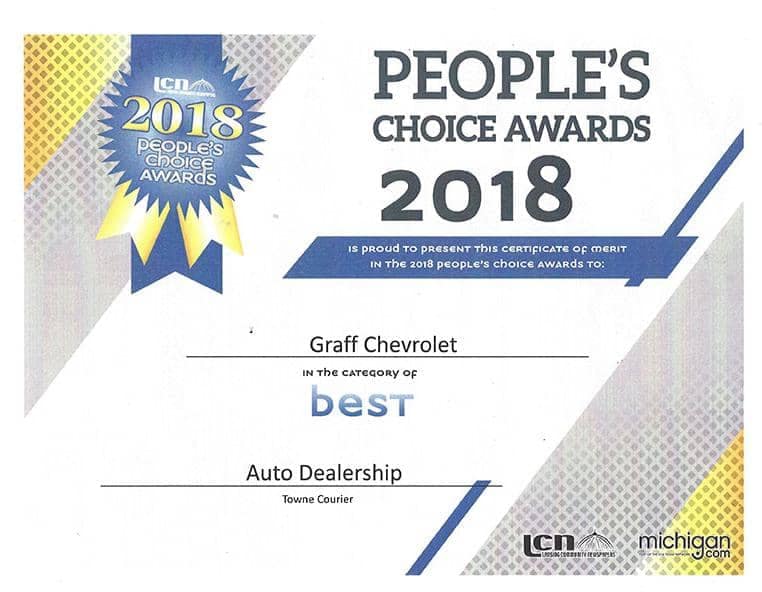 Graff Chevrolet Okemos in Okemos MI