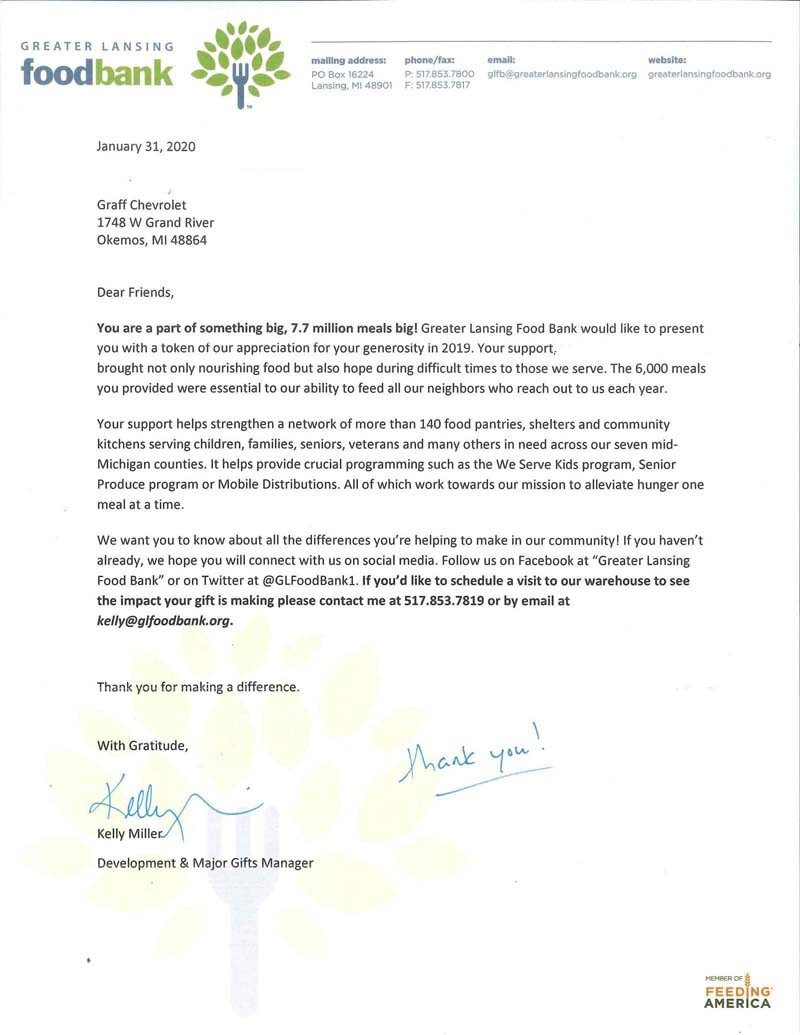 Graff Chevrolet Okemos in Okemos MI