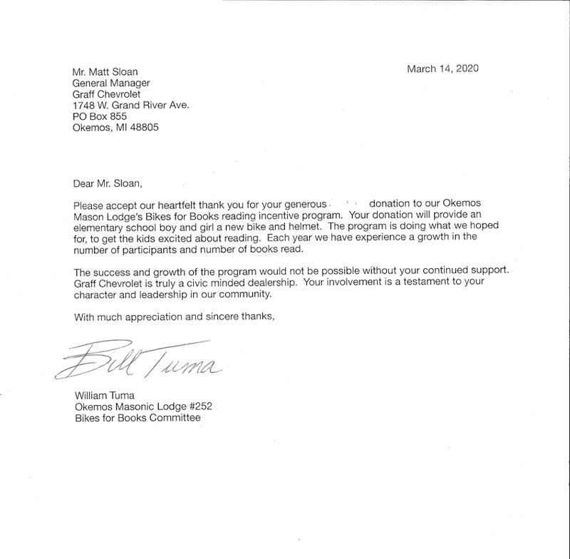 Graff Chevrolet Okemos in Okemos MI